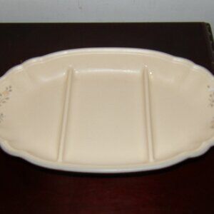 3-Part Relish Remembrance Tray by Pfaltzgraff